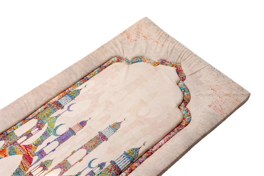🕌سجادة صلاة مبطنة – R-304