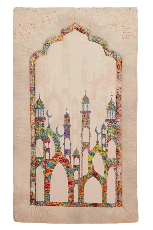 🕌سجادة صلاة مبطنة – R-304